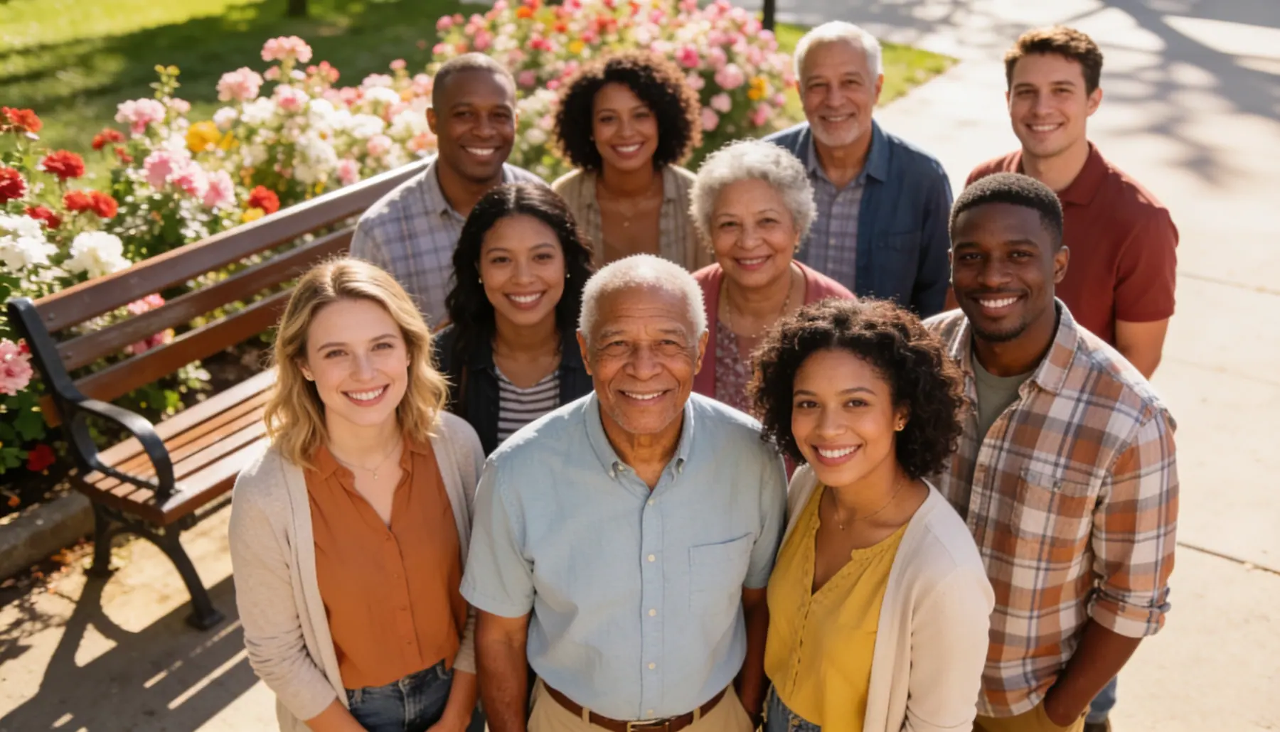 An outreach worker helping a family navigate care in their own language