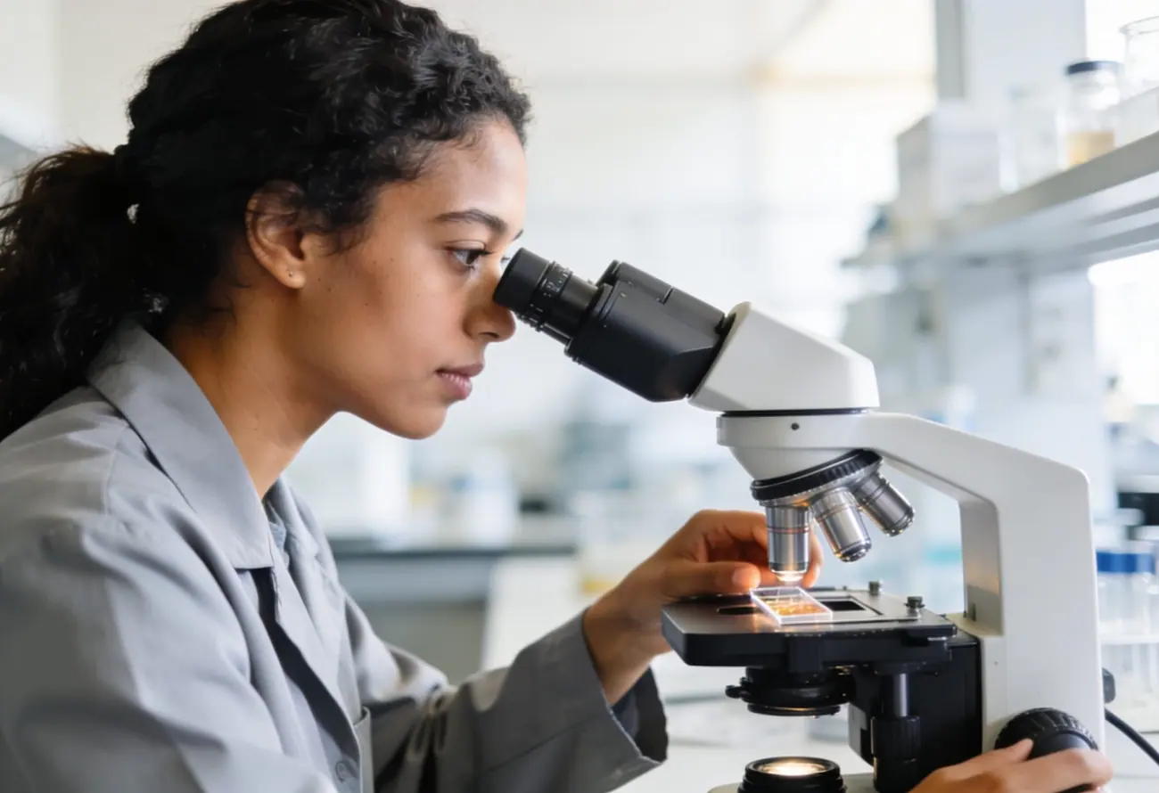 Researchers reviewing results in a public-health study